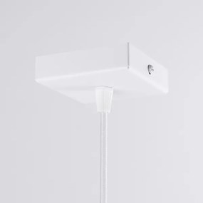 Lustră pe cablu Sollux SL.1397 PRYSM 1xG9/8W/230V alb