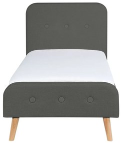 Pat pentru copii 90 cm ROME (cu somieră) (gri). Promo -39%. 1007463