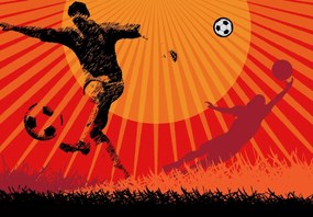 Fototapet - Fotbal (147x102 cm)