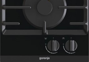 Plita pe gaz incorporabila Gorenje GC321B, 4050 W, Aprindere electronica, Gratar din fonta, Negru