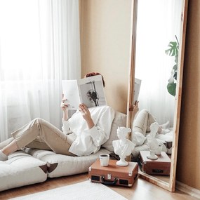 Fotoliu Fold Teddy Cream