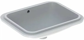 Lavoar sub blat Geberit Variform 53 cm fara orificiu baterie cu orificiu preaplin