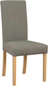 Scaun CAMPEL, gri/stejar sonoma, stofa clasica/lemn, 46x55x96 cm