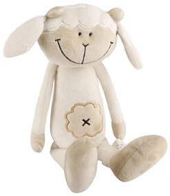 Oaie de pluș Leontine 32 cm, crem