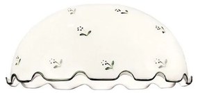 Abajur de rezervă din sticlă NONNA E27 d. 36 cm alb/verde