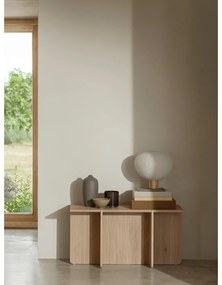 Veioză albă (înălțime 32 cm) Kami – Blomus