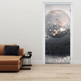 Fototapet pentru ușă - Sferă abstract (95x205cm)