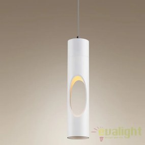Pendul LED design modern Golden alb P0177 WH MX