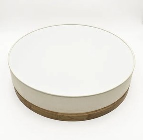 Brilagi - Plafonieră LED BELLADONNA, 36W, 230V, Ø 50 cm, crem/stejar