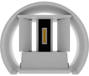 APLED - LED Aplică perete exterior OVAL 2xLED/3W/230V IP65