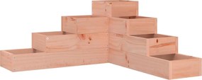 vidaXL Jardinieră grădină 4 niveluri, 80,5x79x36 cm lemn masiv douglas