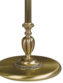 Lampa de podea design clasic realizata manual din alama si Cristal Scholer 6200