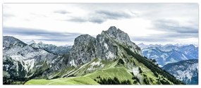 Tablou - Crestele munților (120x50 cm)