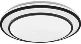 Rabalux 2130 - Plafonieră LED dimabilă LUPITA, 40W/230V, neagră, cu telecomandă