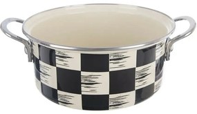 Orion Casserole smaltată Șah Lem, 2,2 l, diametru20 cm, diam. 20 cm