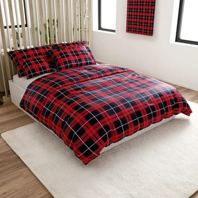 Lenjerie cocolino ALBURY rosie Dimensiune lenjerie de pat: 2 buc 70 x 90 cm | 200 x 220 cm