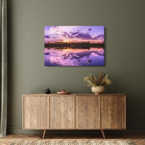 Tablou cu cerul violet (90x60 cm)