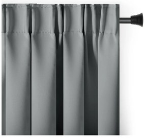 Draperie gri dimout (semi-opacă) 140x270 cm Kierra – Restilo