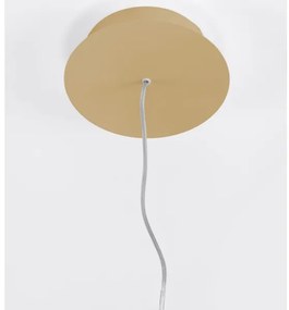 Lustră LED pe cablu RIO LED /50W/230V CRI95 4000K d. 78 cm auriu Thoro TH.181