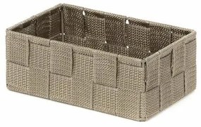 Compactor Organizator depozitare pentru sertar M TEX, 18 x 12 x 7 cm, taupe