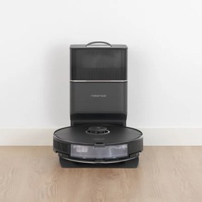 Aspirator robot Roborock S8 Plus Schwarz S8P52-00, 69 W, 5200 mAh, 6000 Pa, Mop, Cartografiere LiDAR, 750 ml, 4 senzori, Autonomie pana la 180 min, Negru