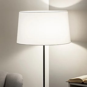 Brilagi - Lampă de podea LED CERIA, 1x E27/40W/230V, Ø 45 cm, alb/negru