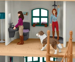 Schleich 42706 Casă de țară și grajd lângă lac