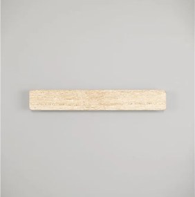 Aplica de perete LED din travertin natural ALYSSA