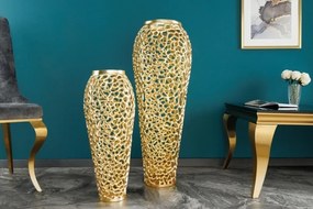 Vaza, Vas decorativ realizat manual Abstract Leaf 65cm