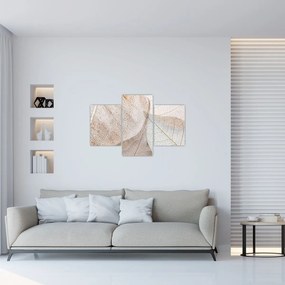 Tablou - Frunze bej (90x60 cm)