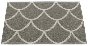 Covor pentru exterior și interior gri 70x50 cm Kotte Charcoal – Pappelina