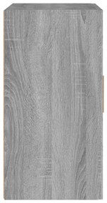 Dulap de perete, sonoma gri, 60x30x60 cm, lemn prelucrat 1, sonoma gri