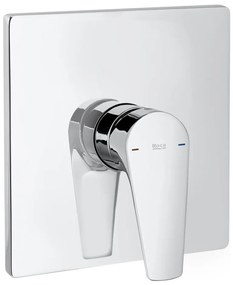 Roca A5A2B90C00 - Baterie de duș încastrată ATLAS, crom lucios