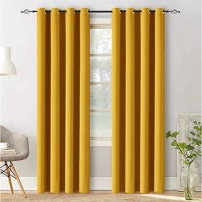 Draperie OXFORD 140x270 cm, galben Agatat: Rejansa