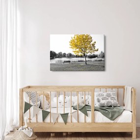 Tablou - relaxare în parc (90x60 cm)