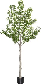 Copac artificial realist Ginko Biloba, dimensiuni multiple - PotteryPots mărimea: XL - ø 50 cm | înălțime 270 cm