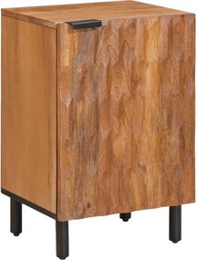 vidaXL Dulap de Baie cu raft Maro 38 x 33 x 58 cm Lemn de mango solid