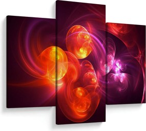 Tabloul cu abstracțiune modernă (90x60 cm)