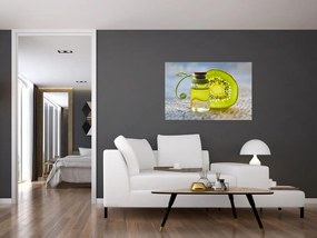 Tablou - detaliu kivi tăiat (90x60 cm)