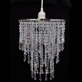 vidaXL Lampă de tavan cu cristale 22,5 x 30,5 cm