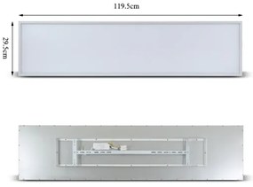 Plafonieră LED Brilagi SLIMFRAME LED/58W/230V 120x30 cm alb