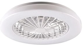 Plafonieră LED dimabilă cu ventilator LIBYA LED/48W/230V 3000-6500K + telecomandă
