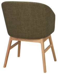 Set de scaune de sufragerie verde 2 buc. tapițat Windham – Rowico