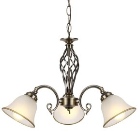 Lustră pe lanț Globo 60208-3 ODIN 3xE27/60W/230V