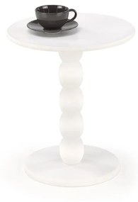 Masa de cafea rotunda Cirilla alba ø40/h47 cm