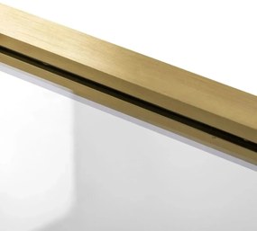 Rea Rapid Swing usi de dus 90 cm inclinabila auriu periat sticla transparenta REA-K2502