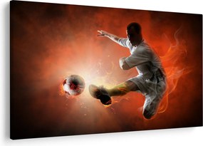 Tablou - Fotbalistul (90x60 cm)