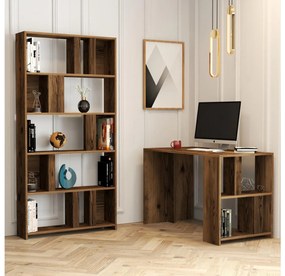 Masă PC cu raft Limba (Nuc). 1088761
