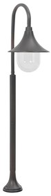 vidaXL Stâlp de iluminat pentru grădină, bronz, 120 cm, aluminiu, E27