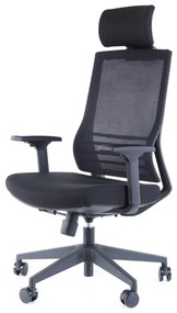 Scaun de birou Claudio 1 + 1 GRATUIT, negru